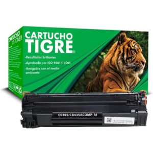 Cartucho de Toner Tigre 35A (CB435A) / 85A (CE285A) Negro Calidad Estándar para 2,000 páginas.
