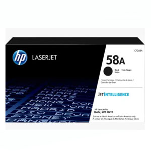 Tóner HP 58A, CF258A, Negro