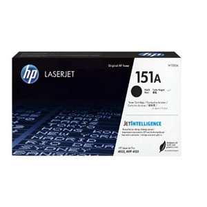 Tóner HP 151A, W1510A, Negro